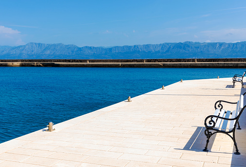 Scenes of the Mediterranean coast photographed one beautiful sunny day on the Adriatic coast