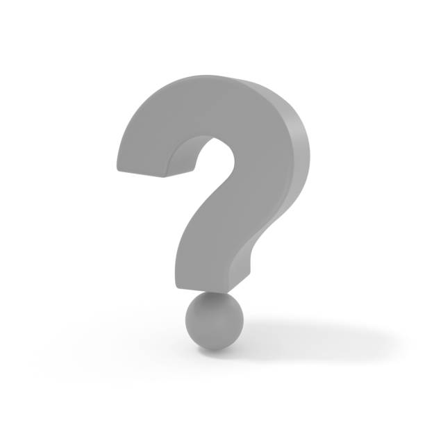 istock 3D illustration of a gray question mark 1404135450