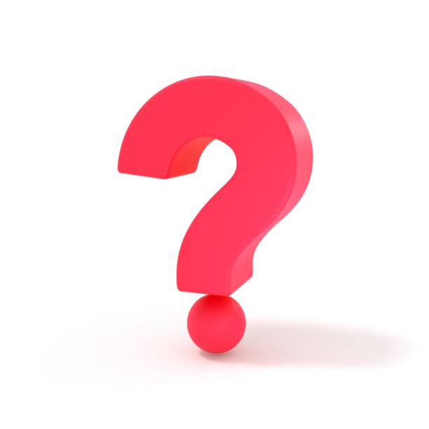 istock 3D illustration of a red question mark 1404135452