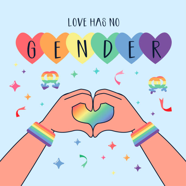 istock Multiracial and gender equal hands holding a LGBTQ rainbow heart shape 1404136895