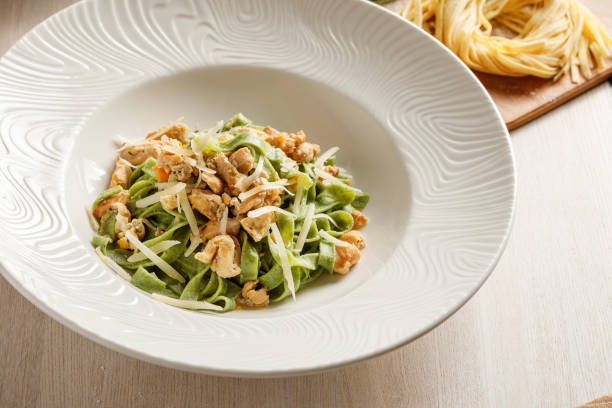 istock Itallian food in restaurant 1404144073