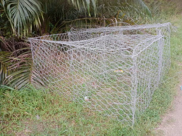 istock An empty  gabion cage walls  in kluang, johor 1404149742