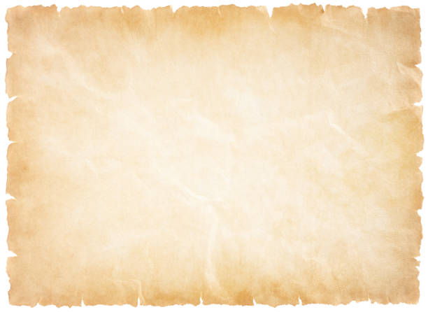 istock old parchment paper sheet vintage aged or texture isolated on white background 1404150297
