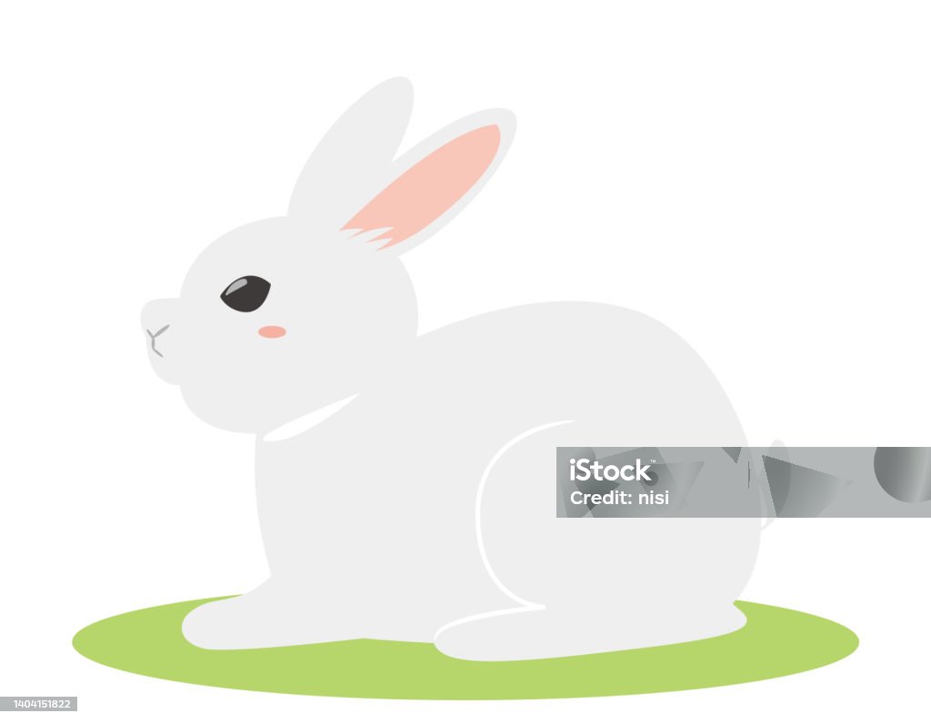 Cute Rabbit Vector Stock Cute Rabbit vector Illustration Stock Illustration - Download Image Now ...