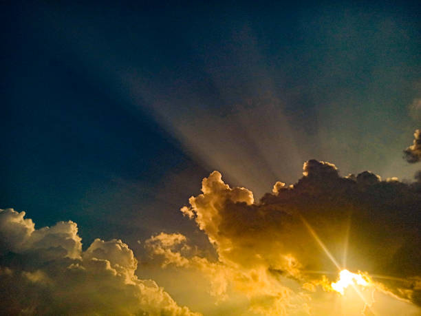 istock Beauty sun lighting in the sky 1404152815