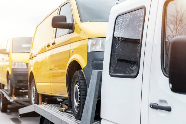 carrying multiple vehicles on flatbed