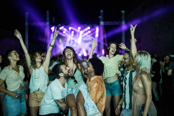 istock Fun on music festival! 1404156985