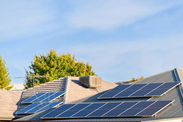 istock House roofs with solar panels installed 1404158618