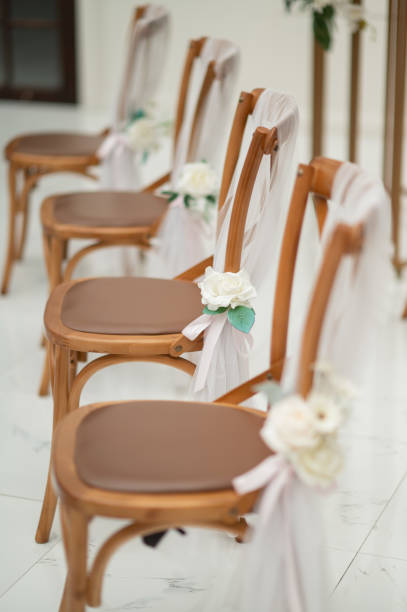 istock wedding chair decoration, event chair 1404170143