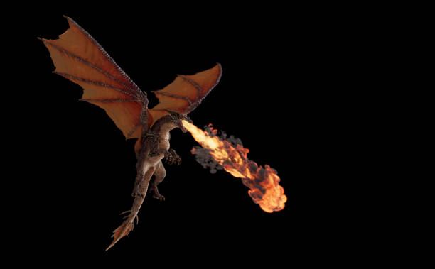 attaque de dragon - artificial wing photos photos et images de collection