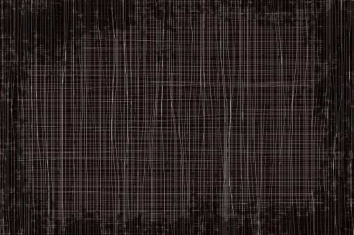 Texture of burlap, canvas, dark vector background