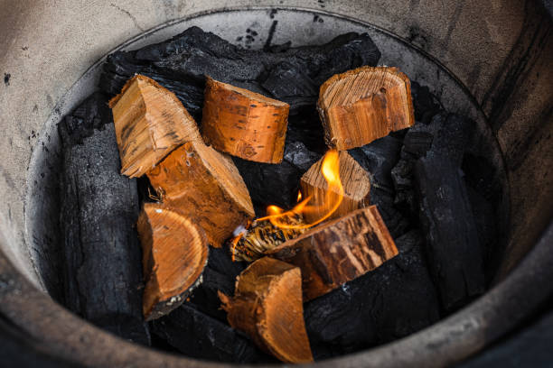 istock BARBECUE SMOKER GRILL IS READY FOR GRILL  MEAT. 1404180138