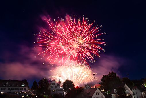 August 1 is the Swiss national holiday on which a big fireworks display takes place in Herisau. A second fireworks display is at the Children's Festival every two years.