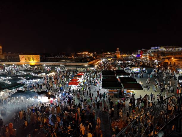 istock Eid Mubarak at Jemaa el-Fnaa Square 1404185710