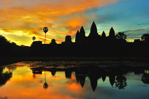 istock Angkor Wat at Sunrise 1404185828