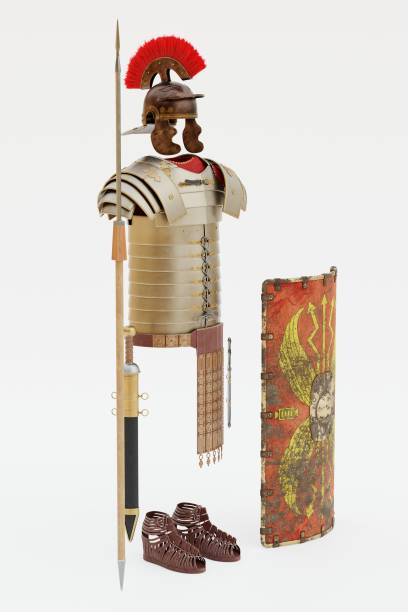 istock Realistic 3D Render of Roman Armor - Full 1404188651