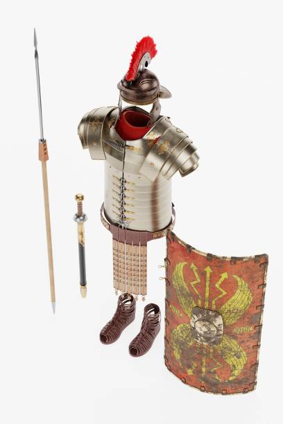 istock Realistic 3D Render of Roman Armor - Full 1404188662
