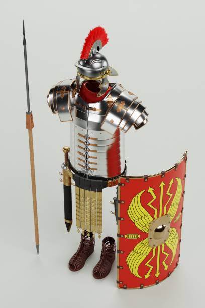 istock Realistic 3D Render of Roman Armor - Full 1404188663