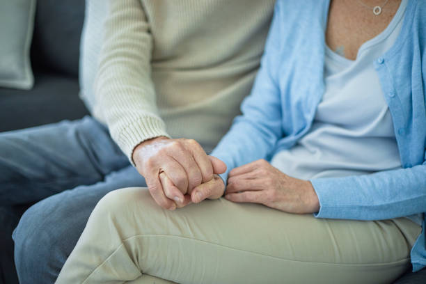 istock Closeup of old hands 1404200586