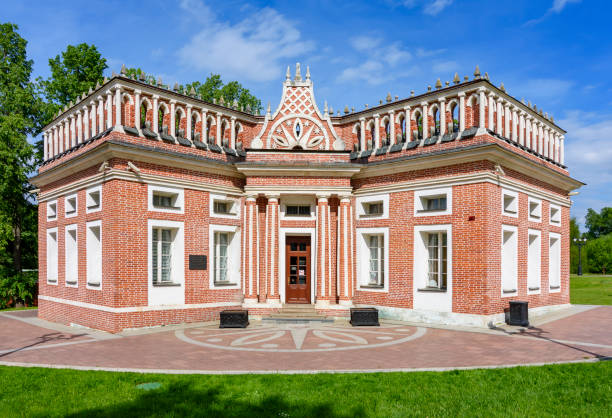 istock First Cavalry Corps building in Tsaritsyno park, Moscow, Russia 1404206111