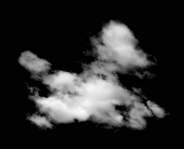 fog white clouds or haze For designs fog white clouds or haze For designs isolated on black background isolated colour stock pictures, royalty-free photos & images