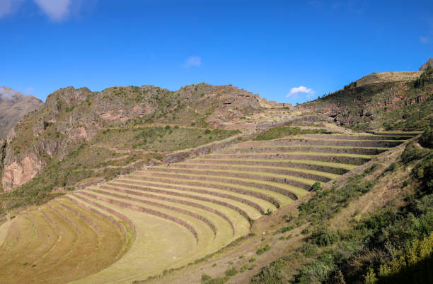 istock Nice view of the Pisac ruins in Cusco. 1404210630