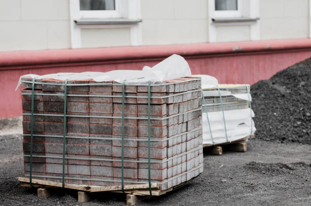 istock concrete paving slabs stacked on pallet 1404210999