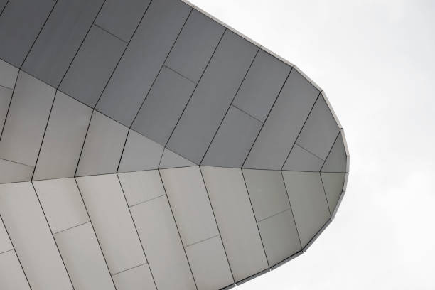 istock Steel facade of building 1404211000