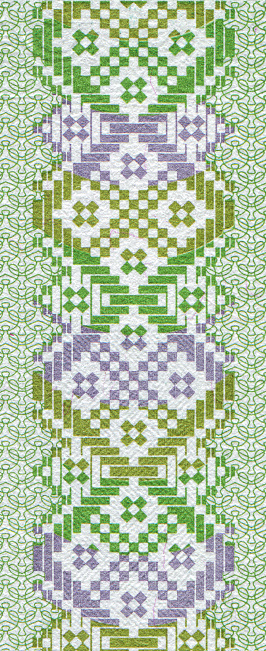 Geometric Shape Pattern Design on Banknote