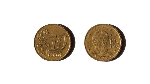 istock 10 euro cent coin on a white background 1404212686