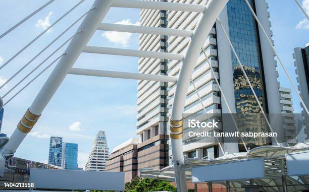 Bts Skytrain Chong Nonsi Thailand Is Another Landmark For Tourists And A Business Office Area 21 June U200e2022 Bankok Thailand Stock Photo - Download Image Now
