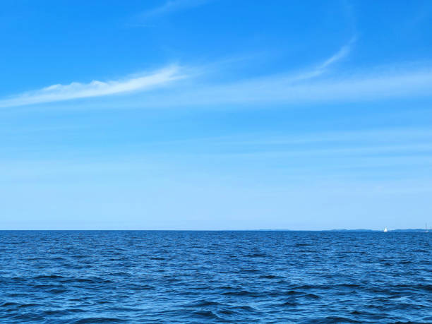 istock Calm Lake Michigan with Horizon 1404218198