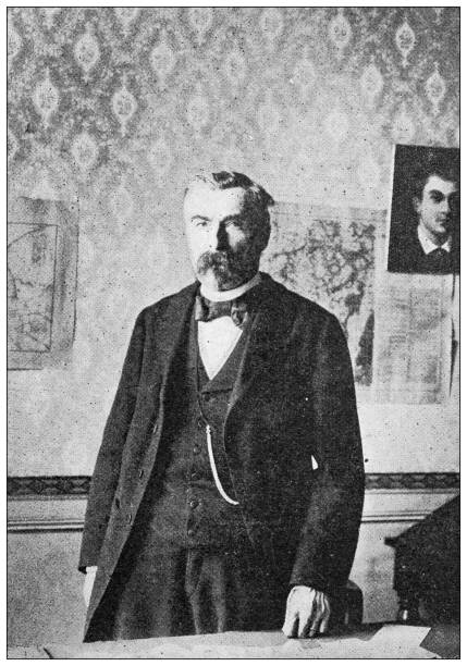 istock Antique photo: Alfred Dreyfus Affair in Rennes, Captain Jacquier 1404218650