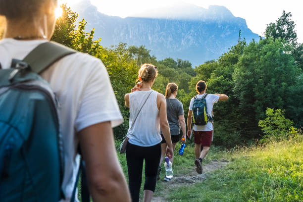 Tourist excursion by local guides