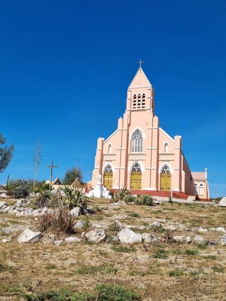 kościół św. willibrordusa, westpunt, curacao - dutch colonial zdjęcia i obrazy z banku zdjęć