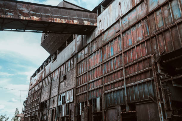 istock Rusty metallurgical plant 1404221260