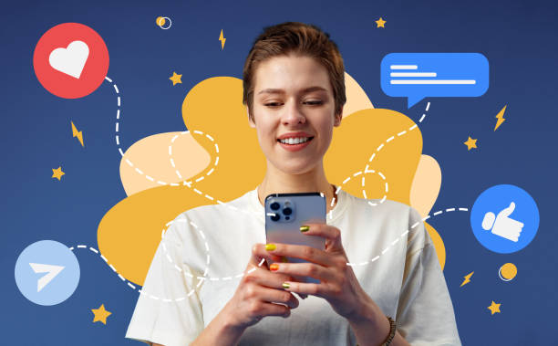 istock Young pretty woman using mobile phone for checking social media 1404229598