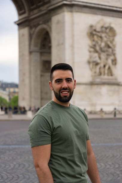 istock Young tourist boy visiting Paris in springtime 1404237074