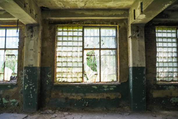 istock Old dilapidated and abandoned industrial facility, the so-called urbex. 1404239038