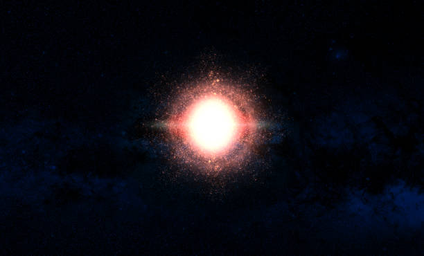 абстрактная сила вселенских огней - space exploding big bang star стоковые фото и изображения