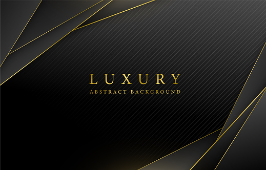 Abstract black/gold background