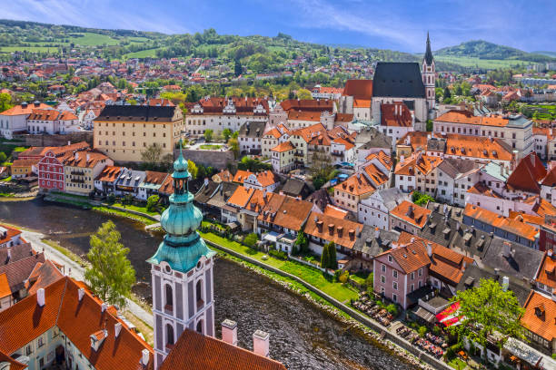 istock Krumlov old town, Czech Republic. 1404266103