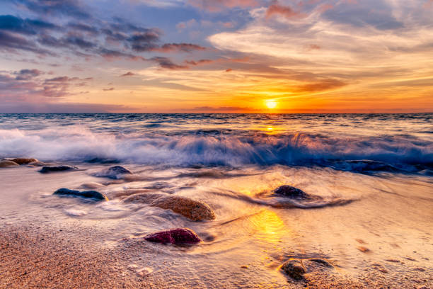 istock Tropical Vacation Ocean Beach Sunrise 1404273501