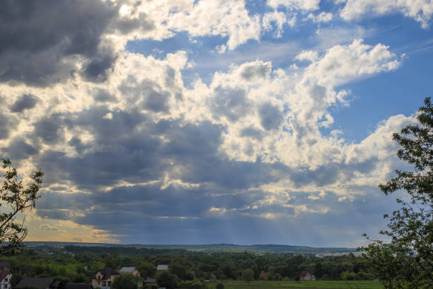 Sky, Horizon, Tree, house, country, Cloud - Sky