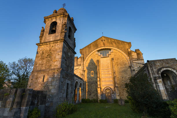 Sanctuary of Urkiola in the Basque Country (Spain) stock photo