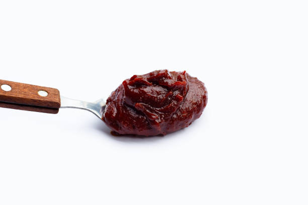 istock Gochujang spicy sauce, Korean traditional red pepper paste. 1404288265