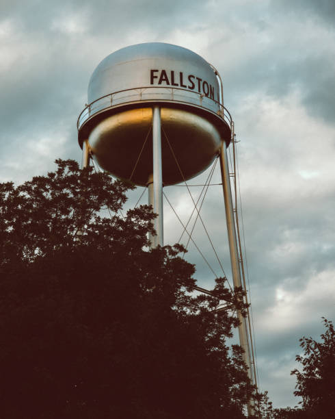 istock Water Tower at Sunrise 1404289492