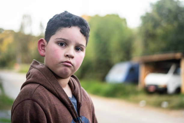 istock Portrait of elementary school age boy 1404291023