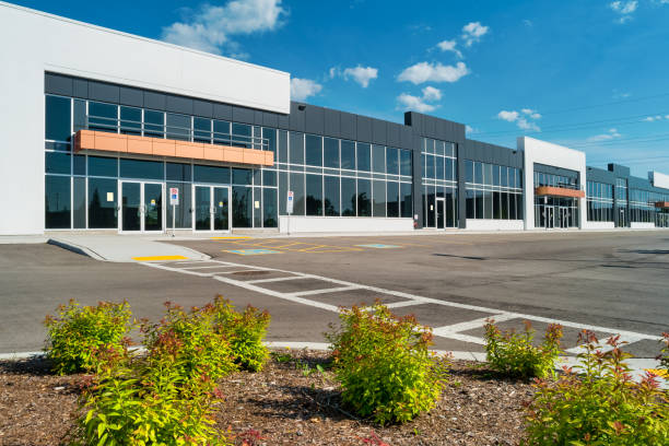 istock Small Office Buildings Businesses 1404295120