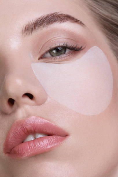 istock Beautiful woman with under-eye patches 1404296011